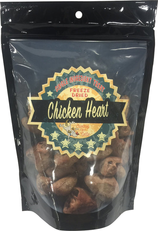Freeze-Dried Chicken Hearts - 3oz