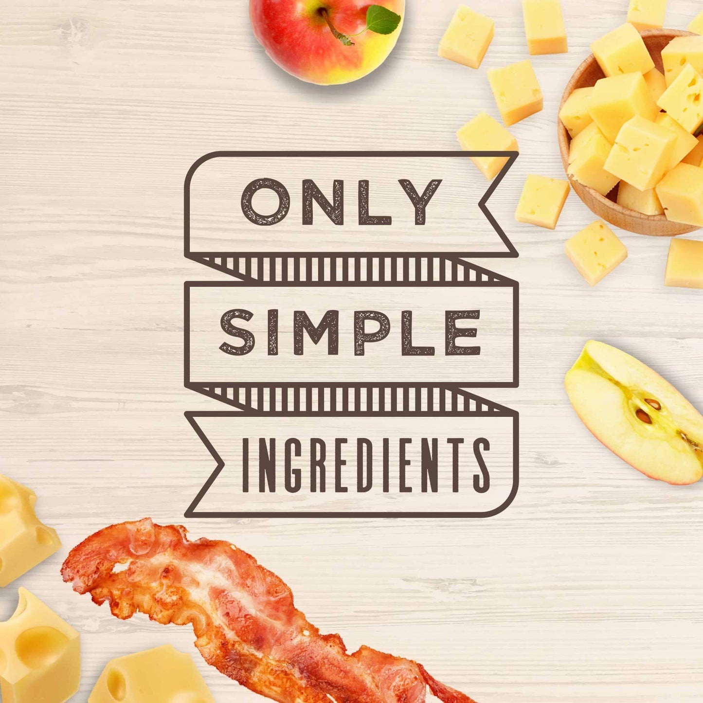 Chewy Bacon & Cheese - 6oz