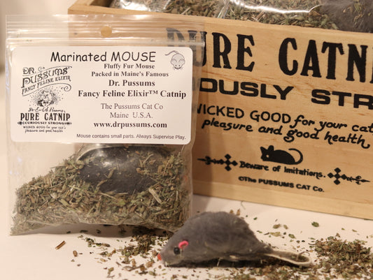 Marinated Catnip Mouse