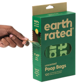 Poop Bags w/ Handles - Box of 120 Bags Thumbnail