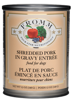 Fromm Wet Dog Food - 4 Star Shredded Pork - 12oz Thumbnail
