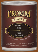 Fromm Wet Dog Food - Turkey Pate - 12oz Thumbnail