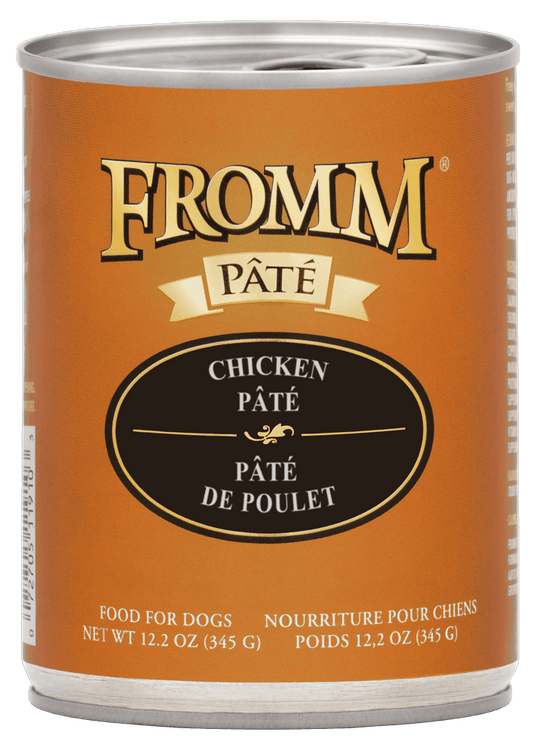 Fromm Wet Dog Food - Chicken Pate - 12oz