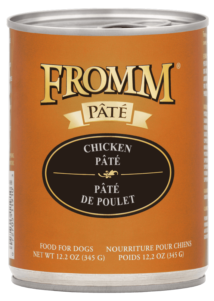 Fromm Wet Dog Food - Chicken Pate - 12oz
