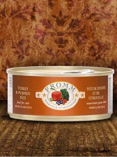 Fromm Wet Cat Food - 4-Star Turkey & Pumpkin Pate - 5.5oz