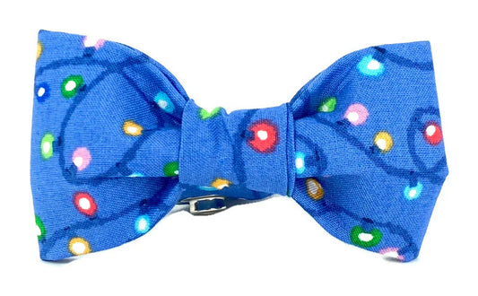Dog Bow Tie - Holiday Lights