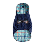 Dog Rain Coat - Navy Blue Thumbnail