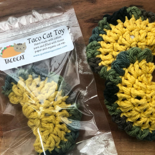 Taco Cat Catnip Toy