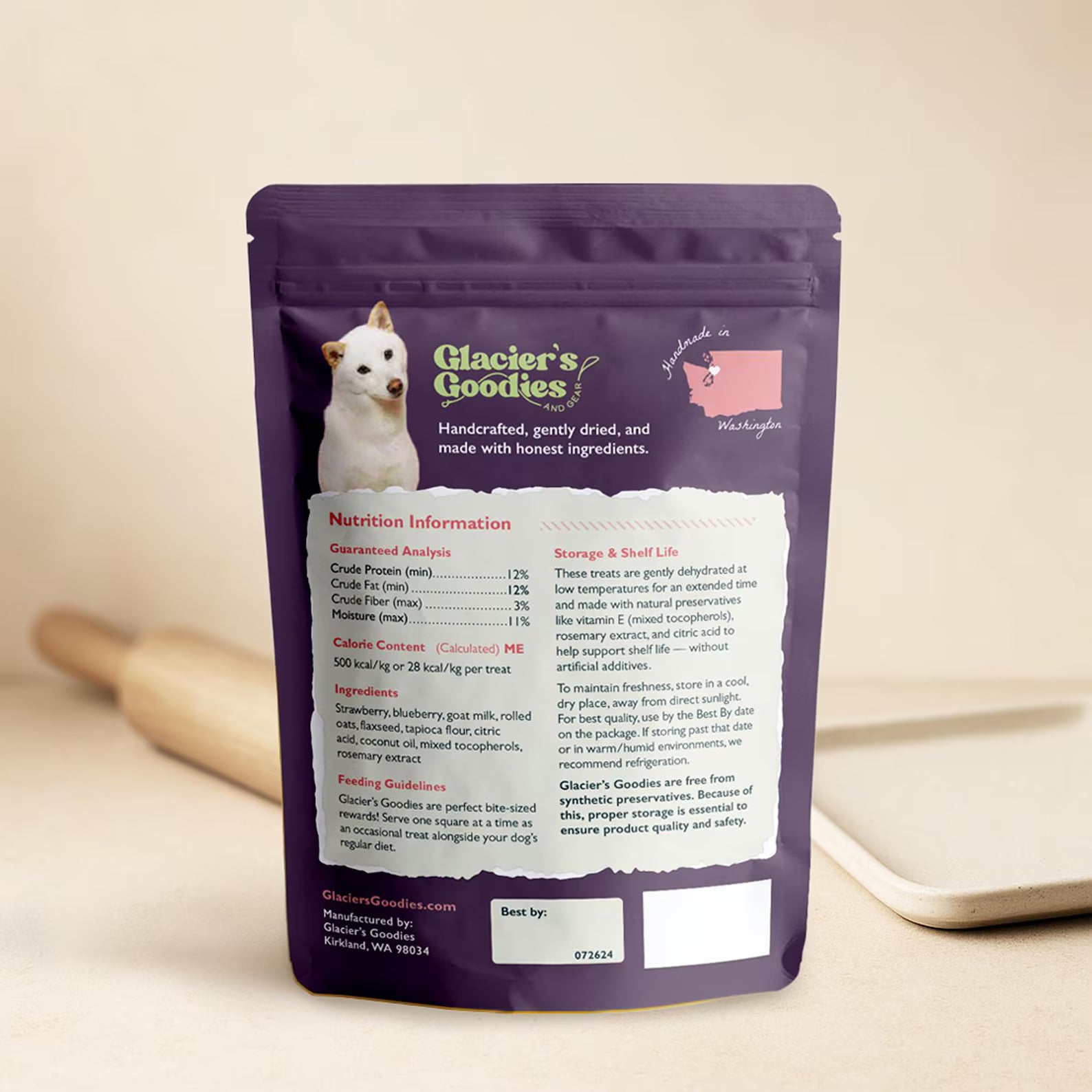 Strawberry & Blueberry Goat Milk Blend Recipe - 7oz