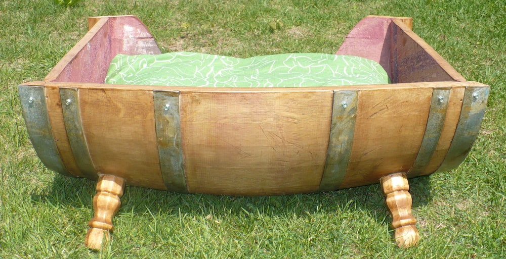 Barrel Dog Bed - Large