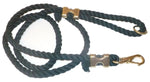 6ft  Cotton Rope Dog Leash – Jet Black Thumbnail