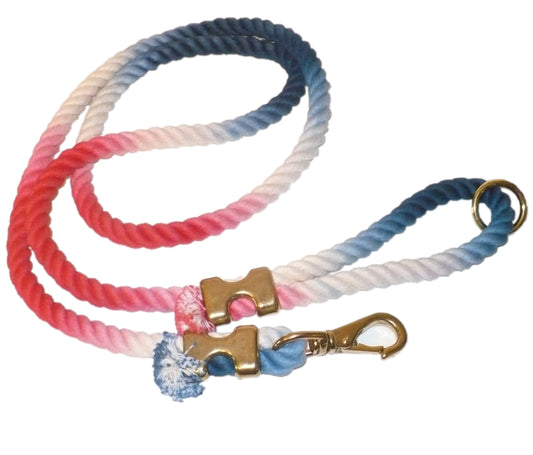 6ft  Cotton Rope Dog Leash – The Patriot