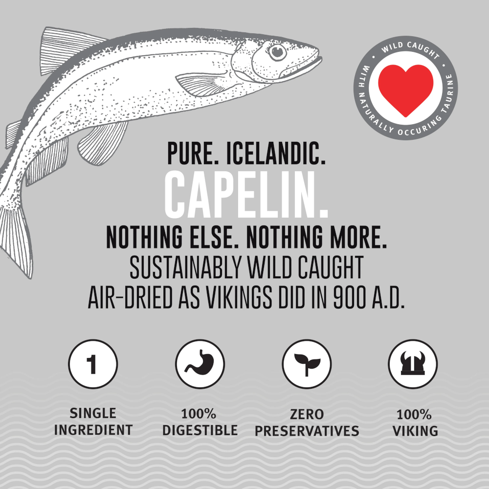 Capelin Whole Air-Dried Fish