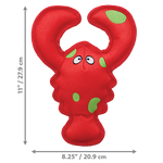 Stuffed Dog Toy - Squeaky Red Lobster Thumbnail
