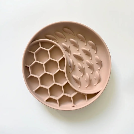 Koi Enrichment Bowl - 7.5" - Pink