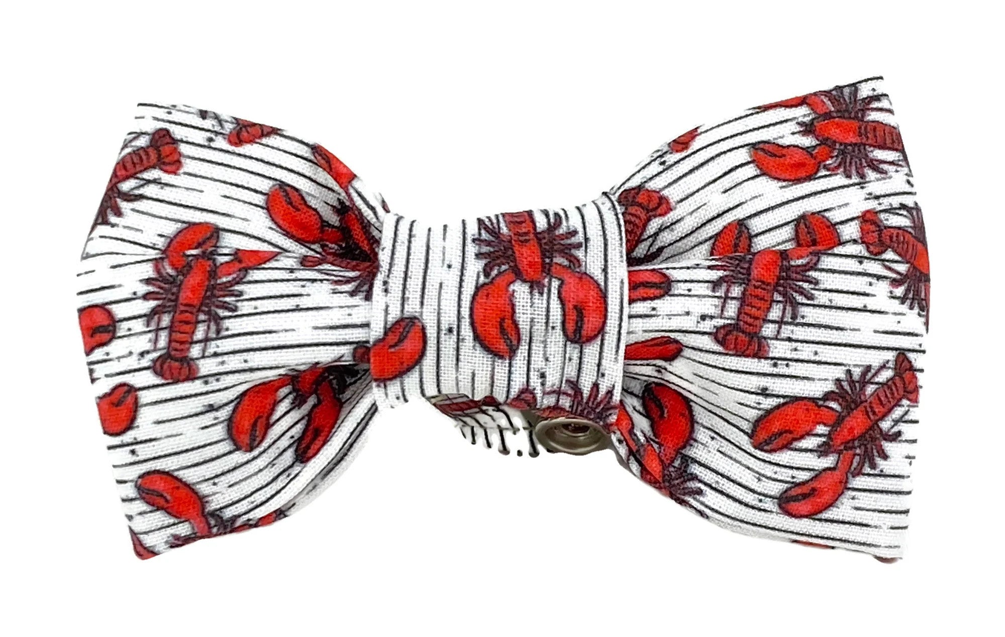 Dog Bow Tie - Red Lobsters