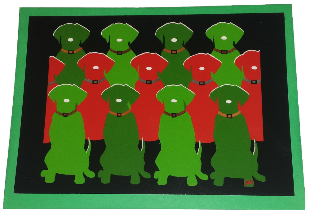 Labrador Holiday Cards - 12 Assorted