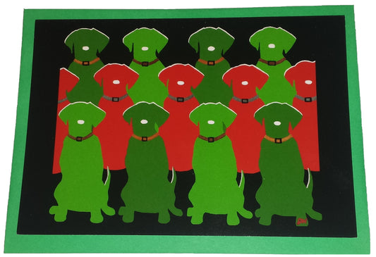 Labrador Holiday Cards - 12 Assorted