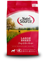 NutriSource Dry Dog Food - Beef & Rice - Large Breed - 26lb Thumbnail