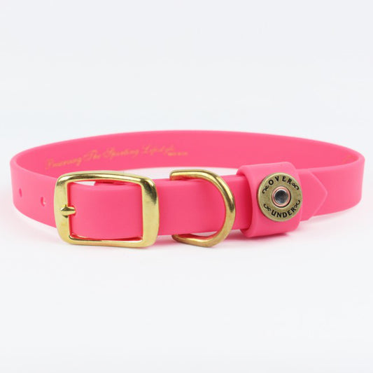 1" Mudproof Dog Collar - Pink