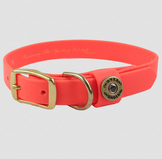 1" Mudproof Dog Collar - Orange