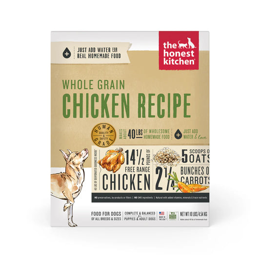 Honest Kitchen Dehydrated Dog Food - Whole Grain Chicken