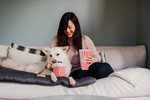 Stuffed Dog Toy - Crinkle Popcorn Thumbnail