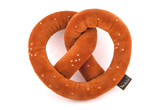 Stuffed Dog Toy - Pretzel