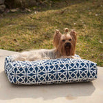 Made in USA Rectangular Dog Bed - Pool & Patio - 2 Sizes - 2 Patterns Thumbnail