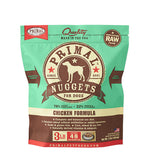 Primal Frozen Dog Food - Chicken Nuggets - 3lb Thumbnail