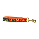 1” x 6ft Ribbon Dog Leash – Candy Corn Thumbnail