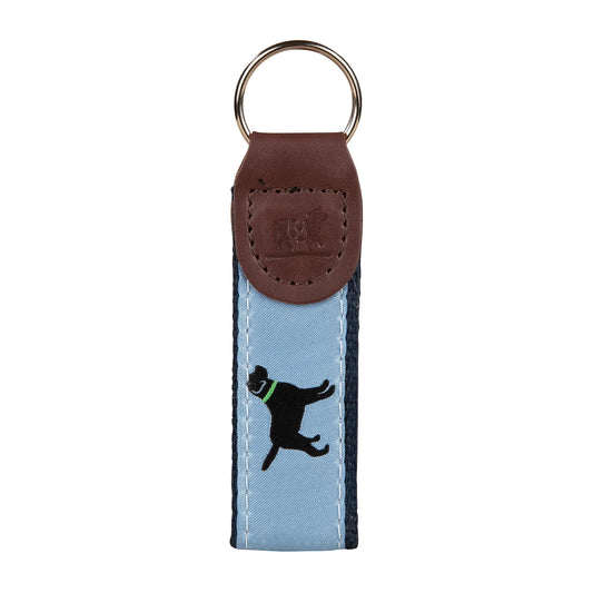 Key Fob – Labrador Retreiver, Blue