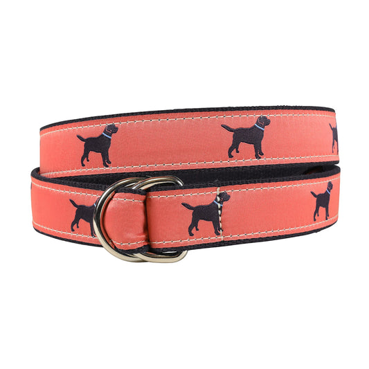 D-Ring Belt - Labrador Retriever - Red
