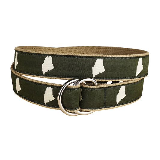 D-Ring Belt - Maine Silhouette