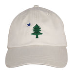 Baseball Hat – Maine Tree & Star on Ivory Thumbnail