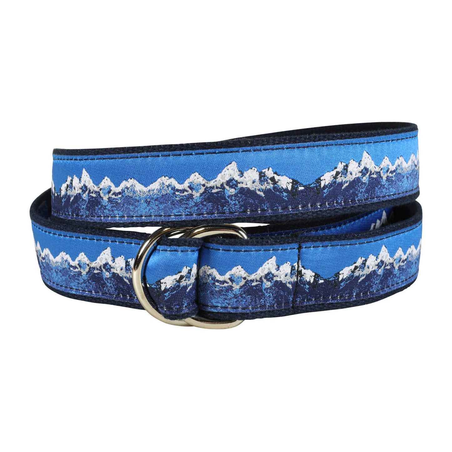 D-Ring Belt - Mountains