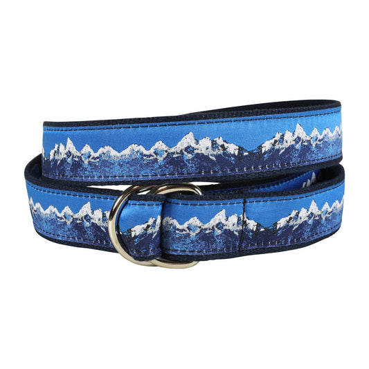 D-Ring Belt - Mountains
