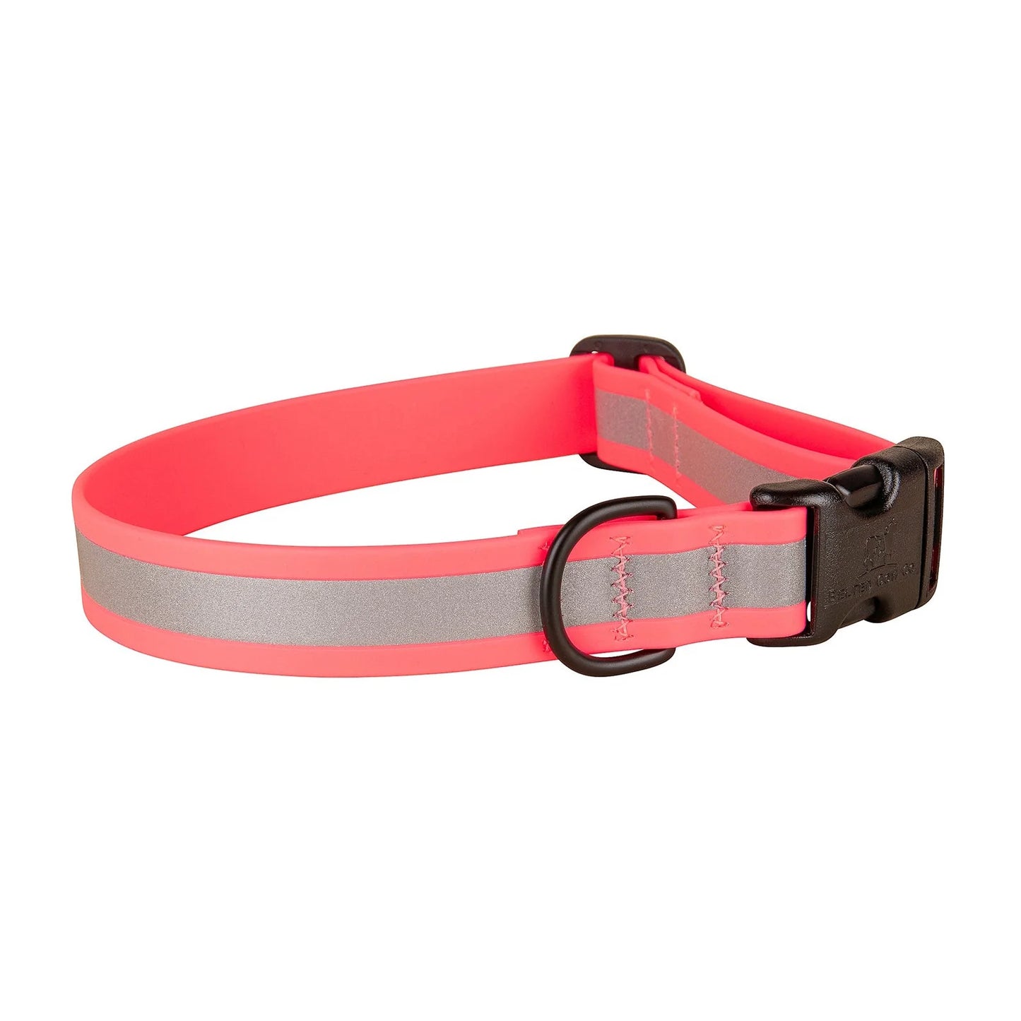 1” Dog Collar – Reflective Mudproof Biothane