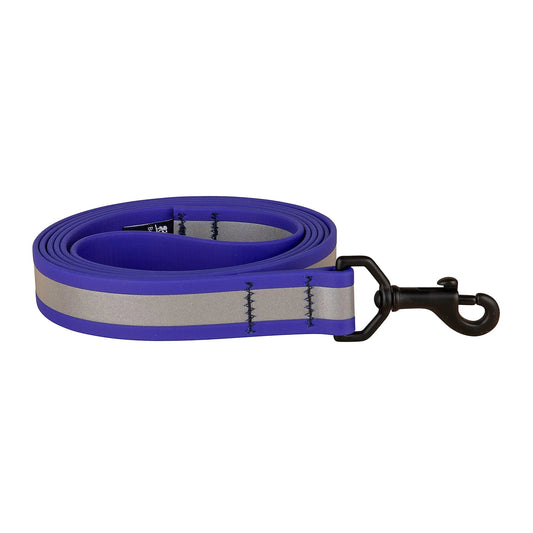 1" x 6ft Reflective Biothane Mudproof Dog Leashes