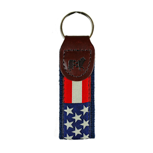Key Fob – Retro US Flag