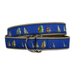 D-Ring Belt - Rounding the Mark - Blue Thumbnail