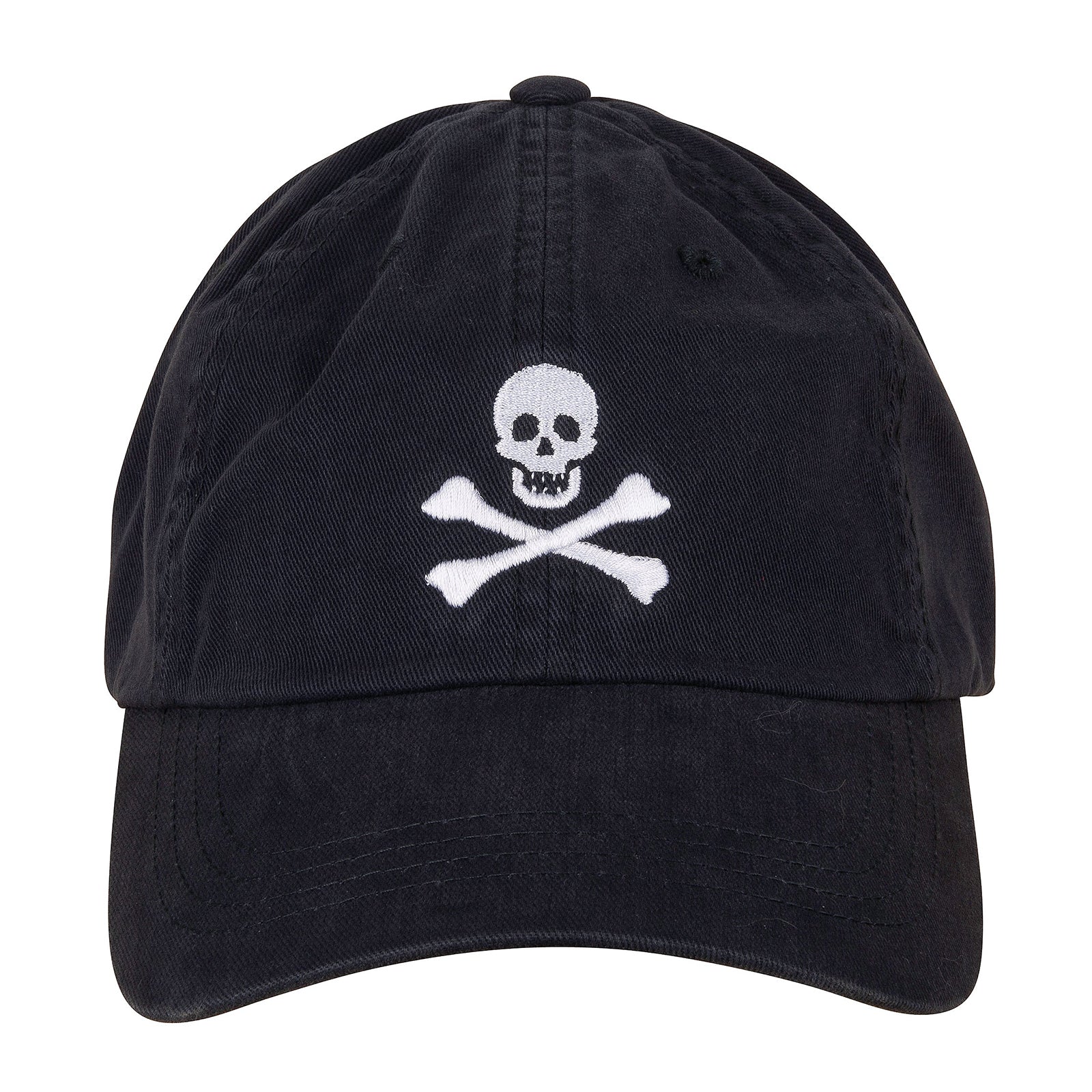 Baseball Hat – Skull & Cross Bones (3 Colors)