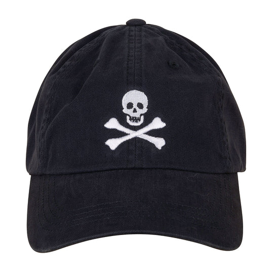 Baseball Hat – Skull & Cross Bones (3 Colors)