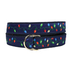 D-Ring Belt - Tangled Christmas Lights Thumbnail