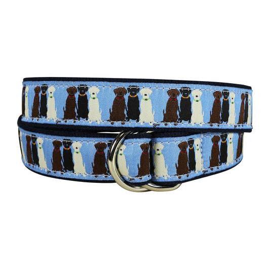 D-Ring Belt - Three Labs - Blue
