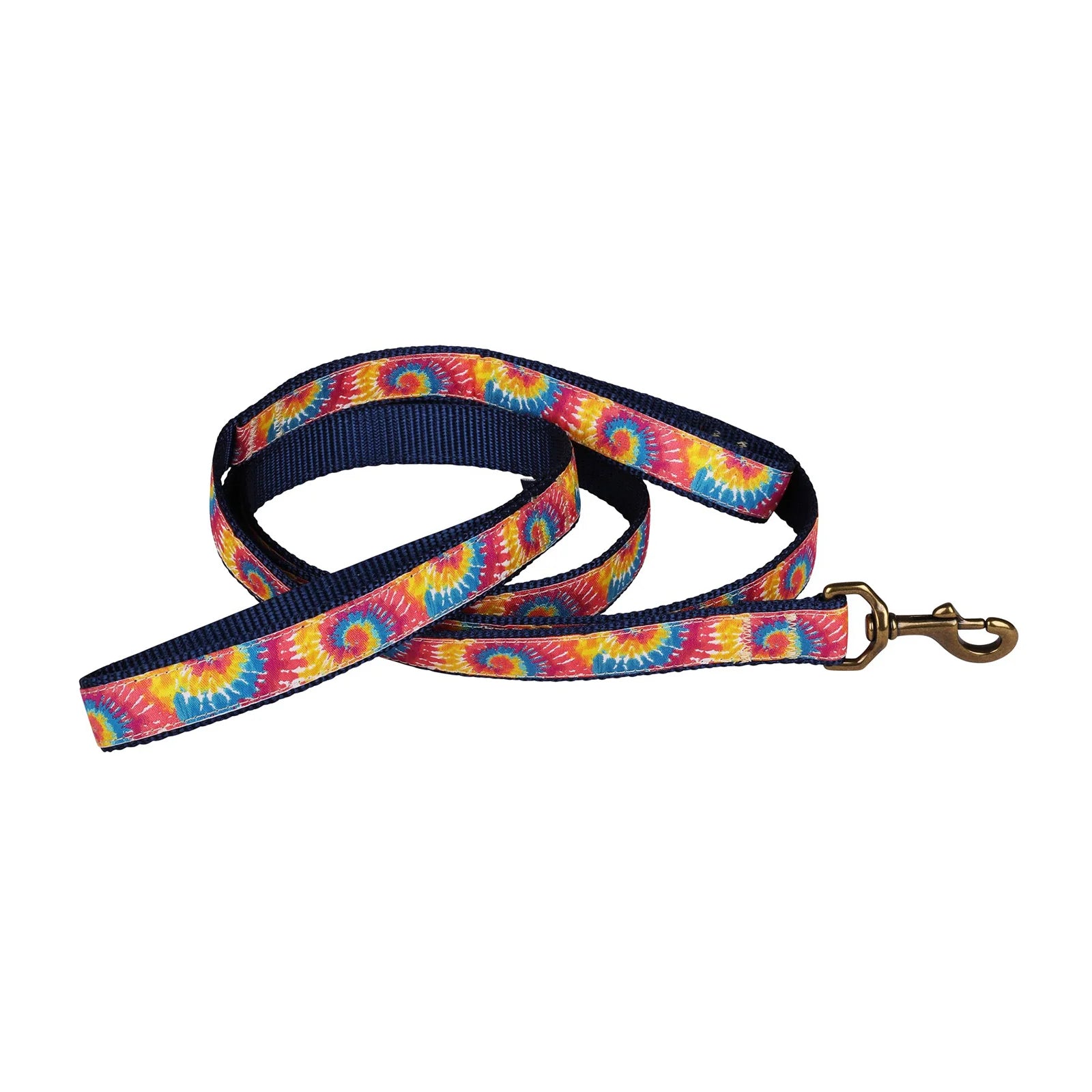 1” x 6ft Traffic Dog Leash – Tie Dye