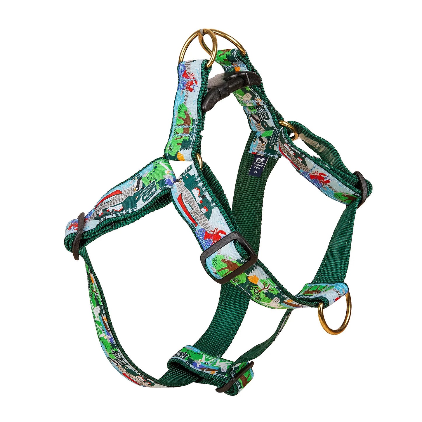 Step-In 1.25" Dog Harness - Vacationland