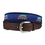 Leather Tab and Ribbon Belt - Woodie & Tree Thumbnail