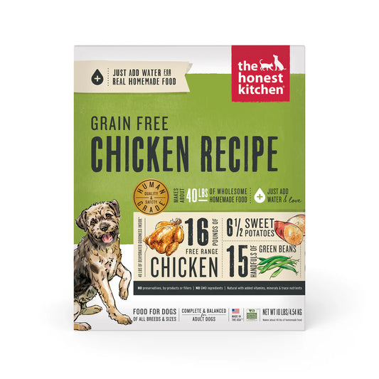 Honest Kitchen Dehydrated Dog Food - Grain-Free Chicken - 10lb