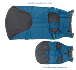 Dog Winter Parka - Blue Thumbnail